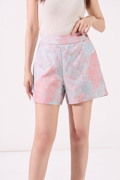 Lin Oriental Jacquard Shorts