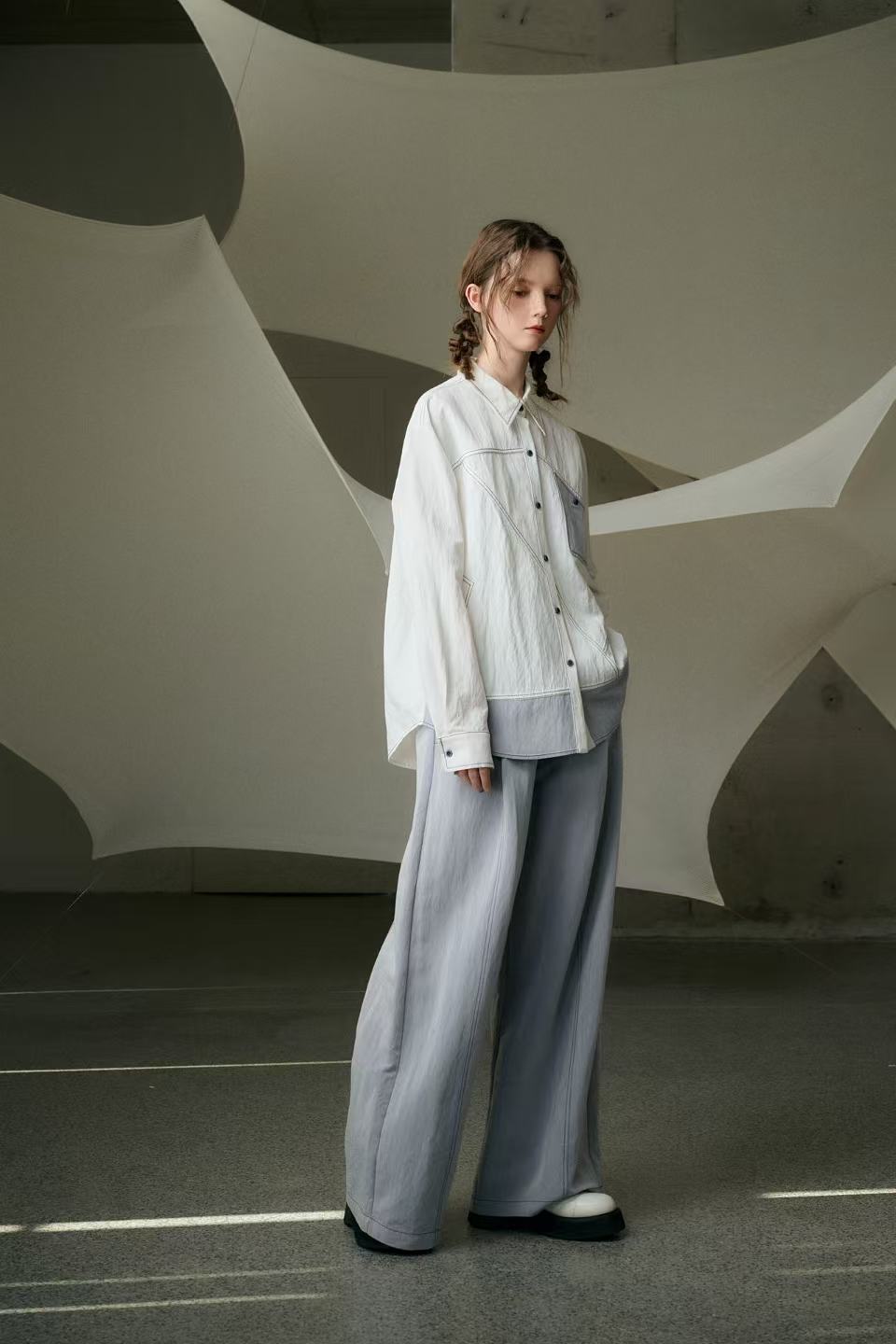 Blake Oversized Bicolor Shirt