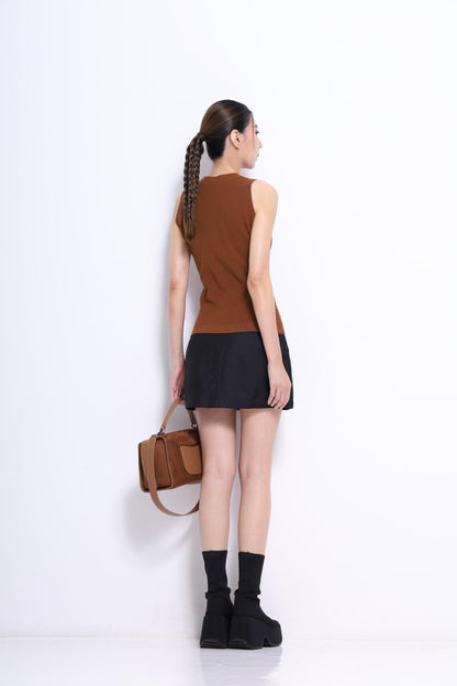 Claira V-Neck Knit Vest