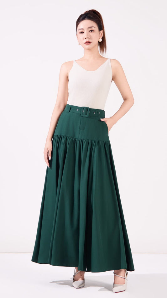 Ziri Flowy Maxi Skirt