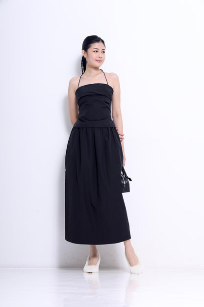 Fanny Column Maxi Skirt