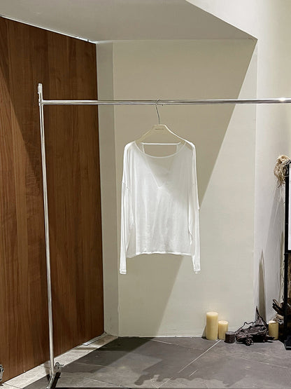 Hoo Loose Open Back Tee