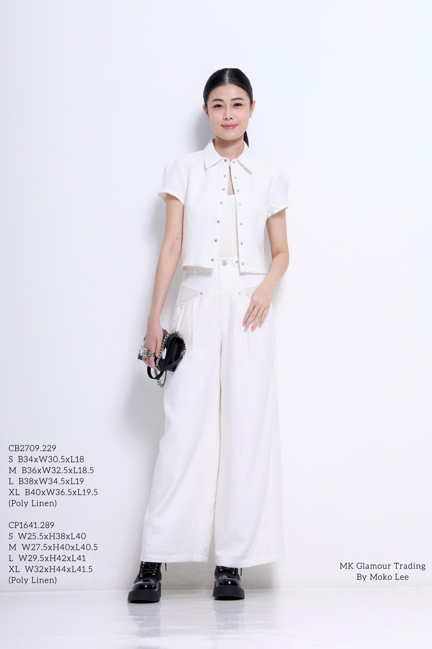 Celeste Linen Button Down Top