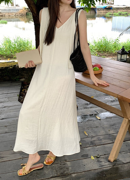 Emy Linen A-line Dress