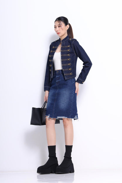 Maren Officer Denim Jacket