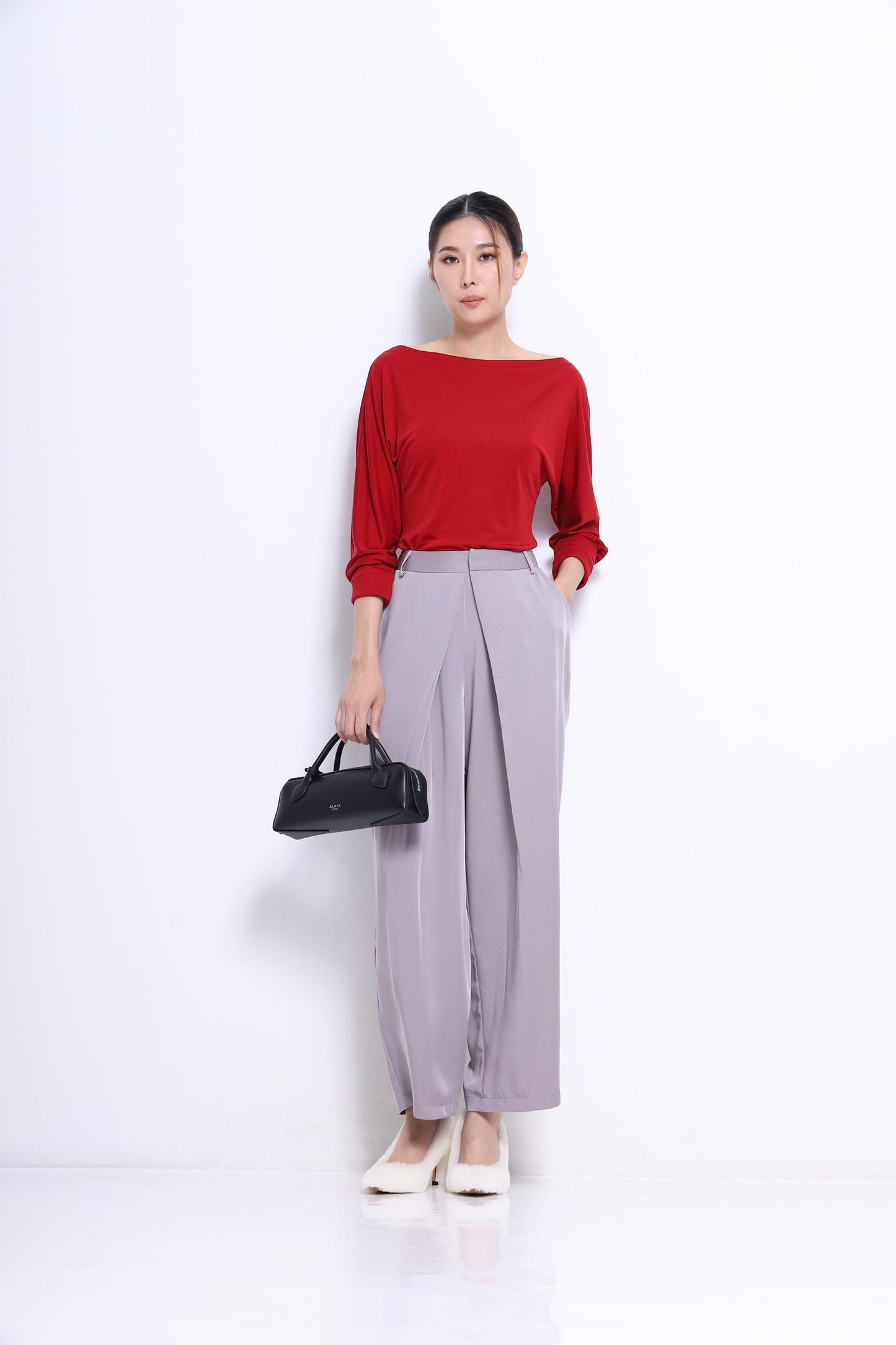 Ellie Square Neck Modal Tee