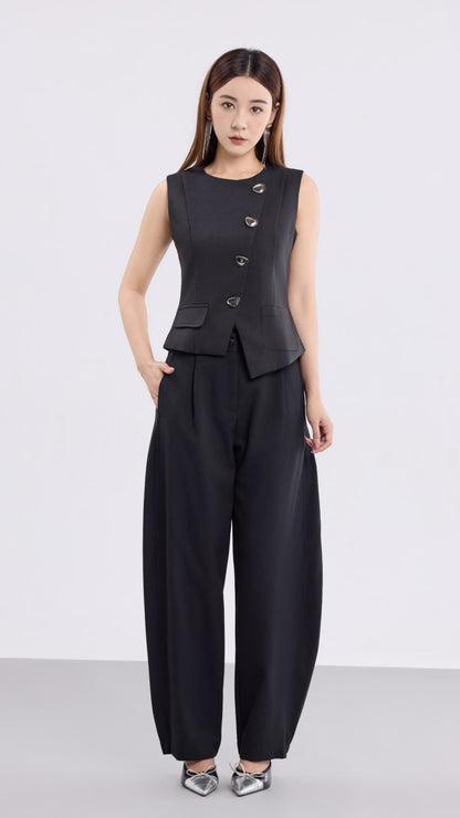 Autelia Button Down Tailored Vest