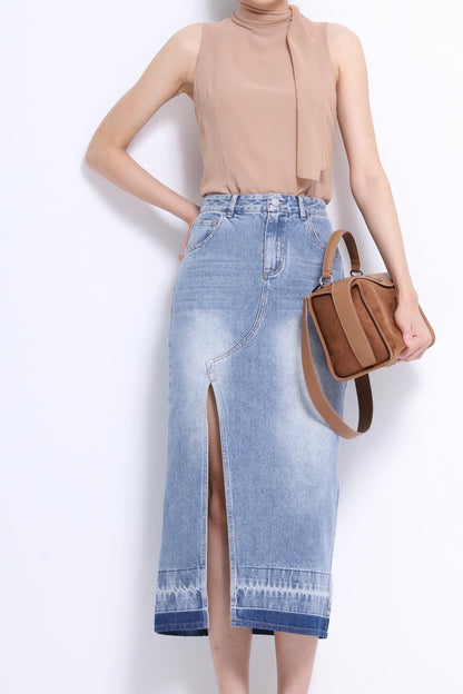 Marie Neck Tie Chiffon Blouse