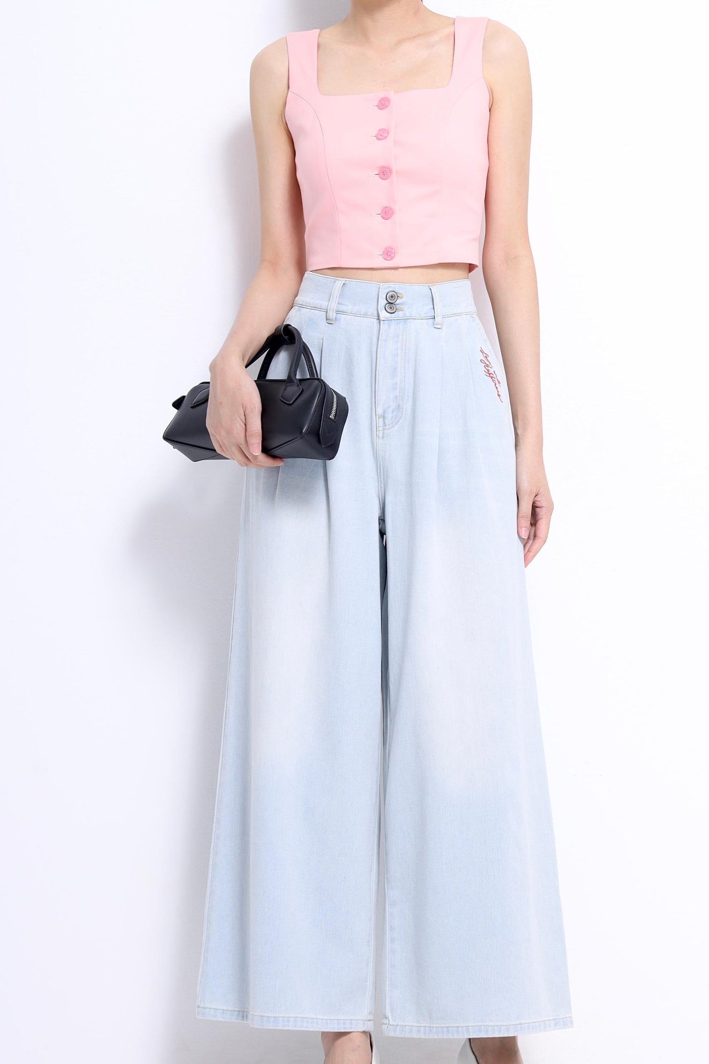 Jenn Wide Legged Denim Jeans