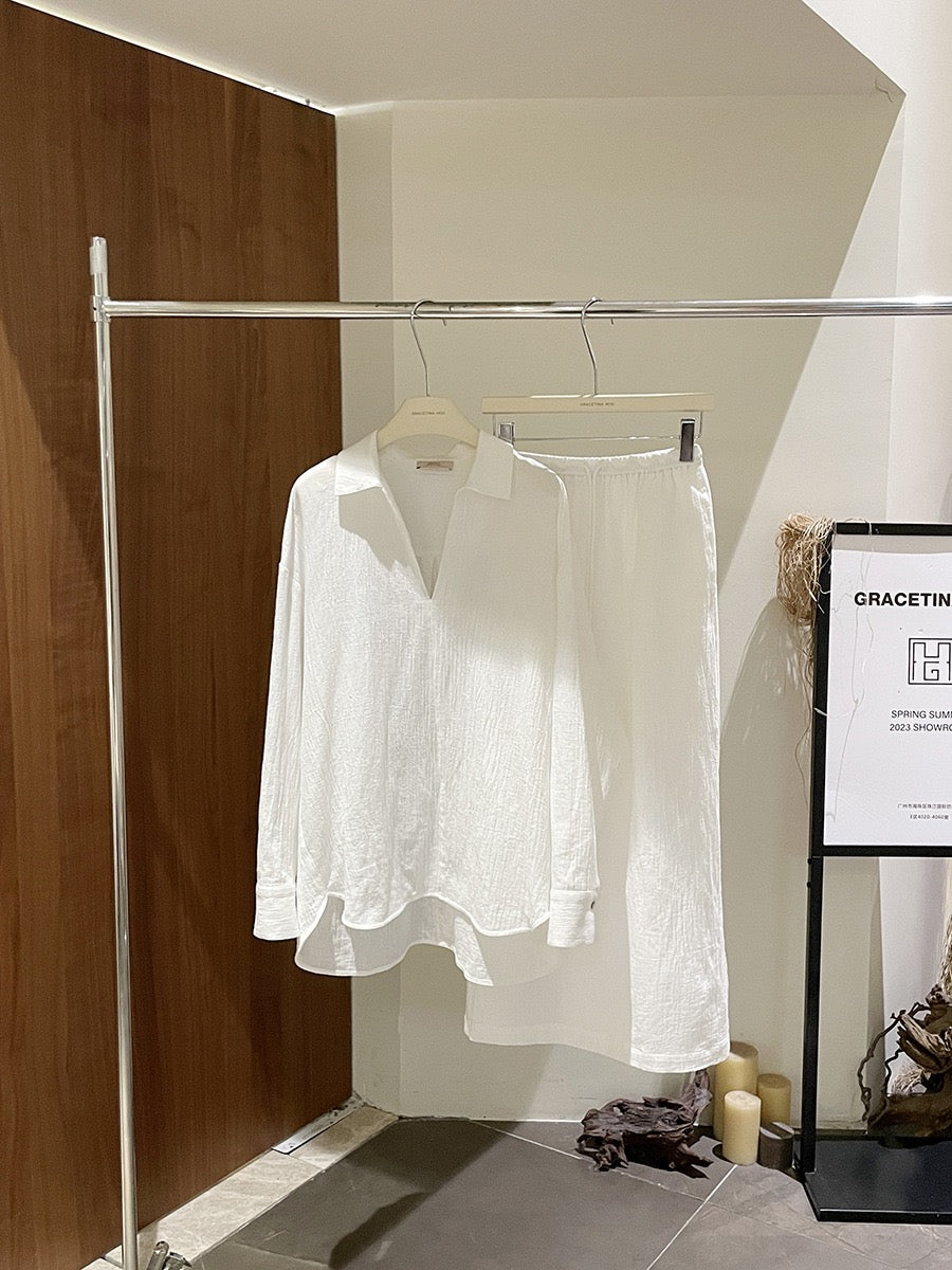 Grace Wrinkled Relaxed Setwear