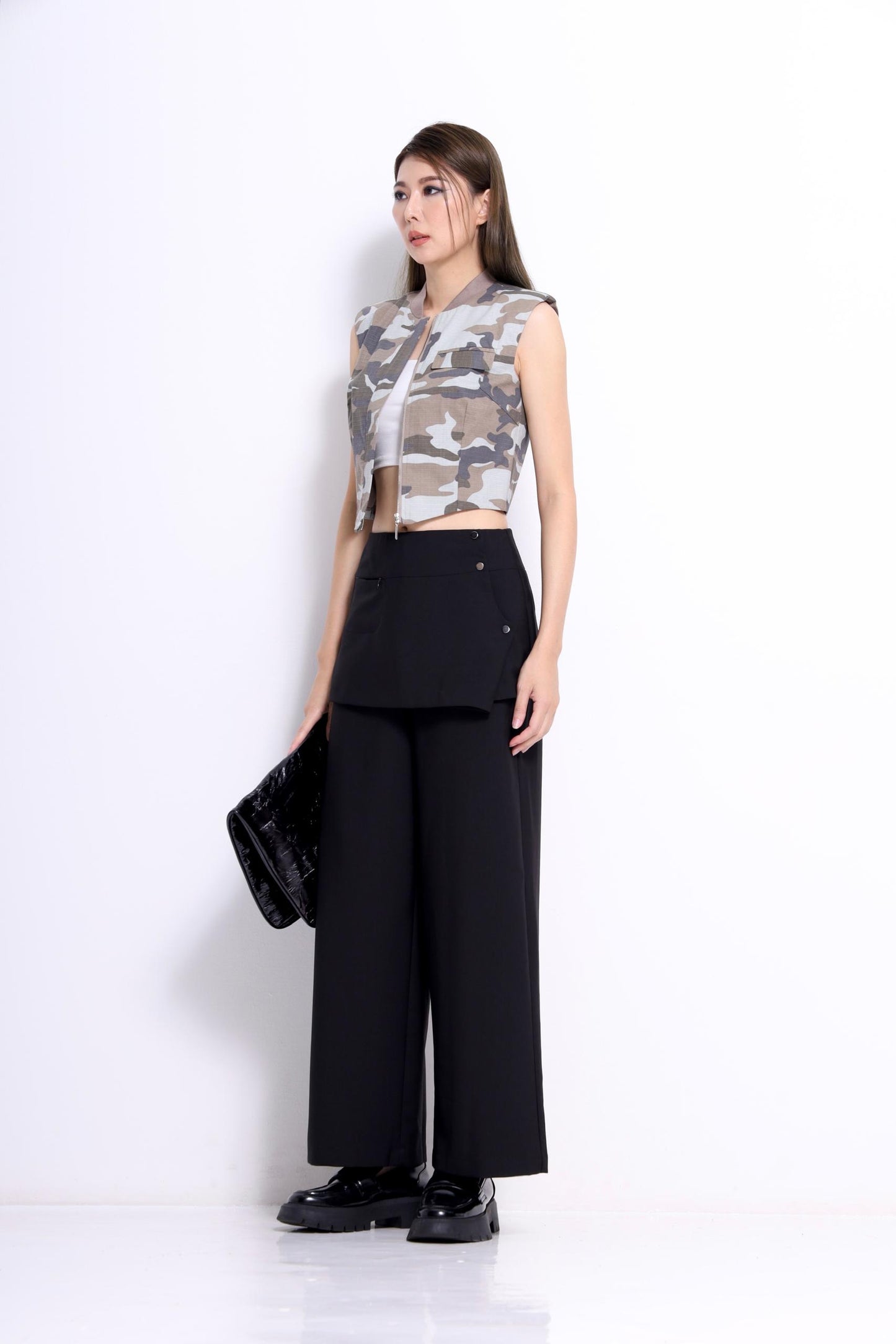 Nika Tailored Wide Legged Pants