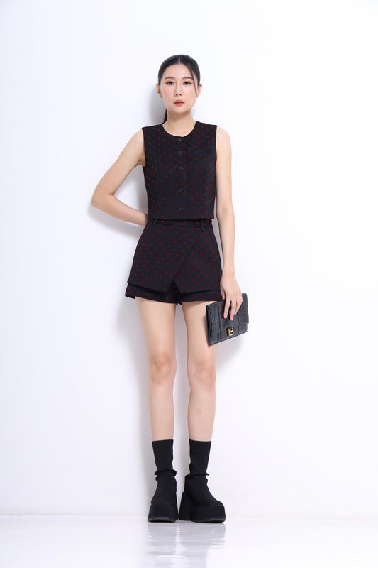 Sienna Overlap Tailored Shorts