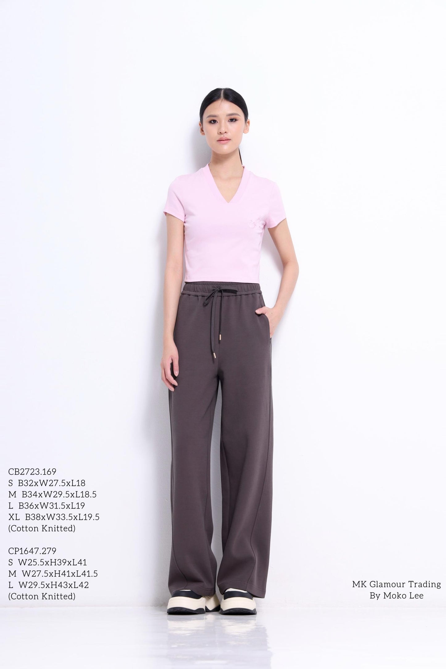 Carly V-Neck Embroidered Top