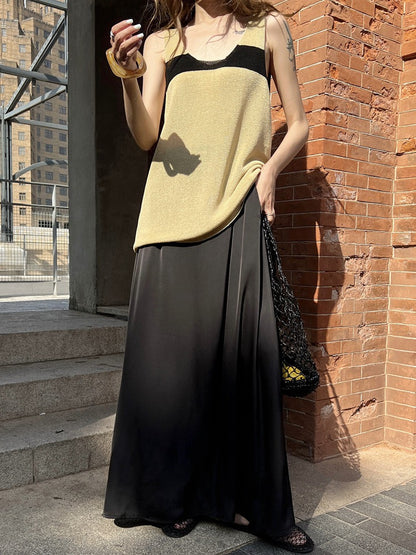 Hyun Summer Knit Skirt