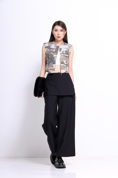 Nika Tailored Wide Legged Pants