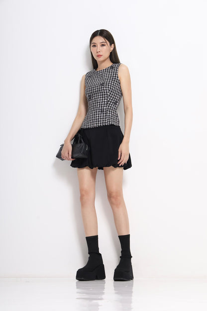 Tasha Sequin Fitted Top