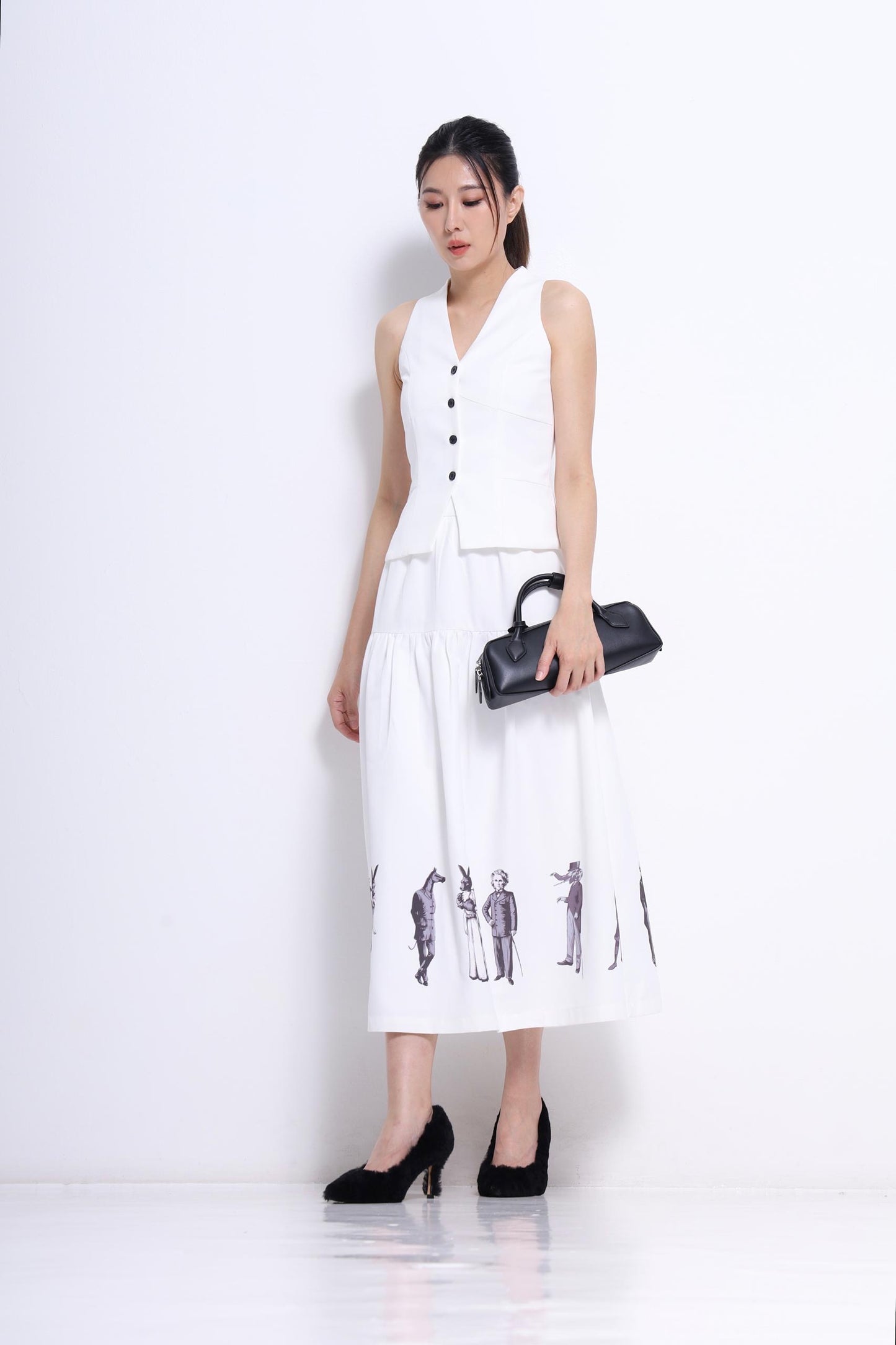 Alice V-Neck Tailored Vest