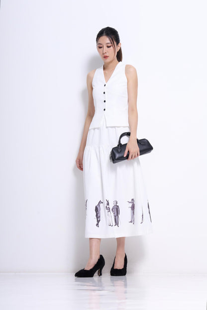 Alice V-Neck Tailored Vest