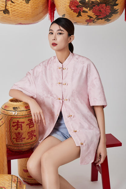 Zhao Orient Oversized Top