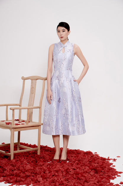 Zhen Orient Crystal Qipao Dress