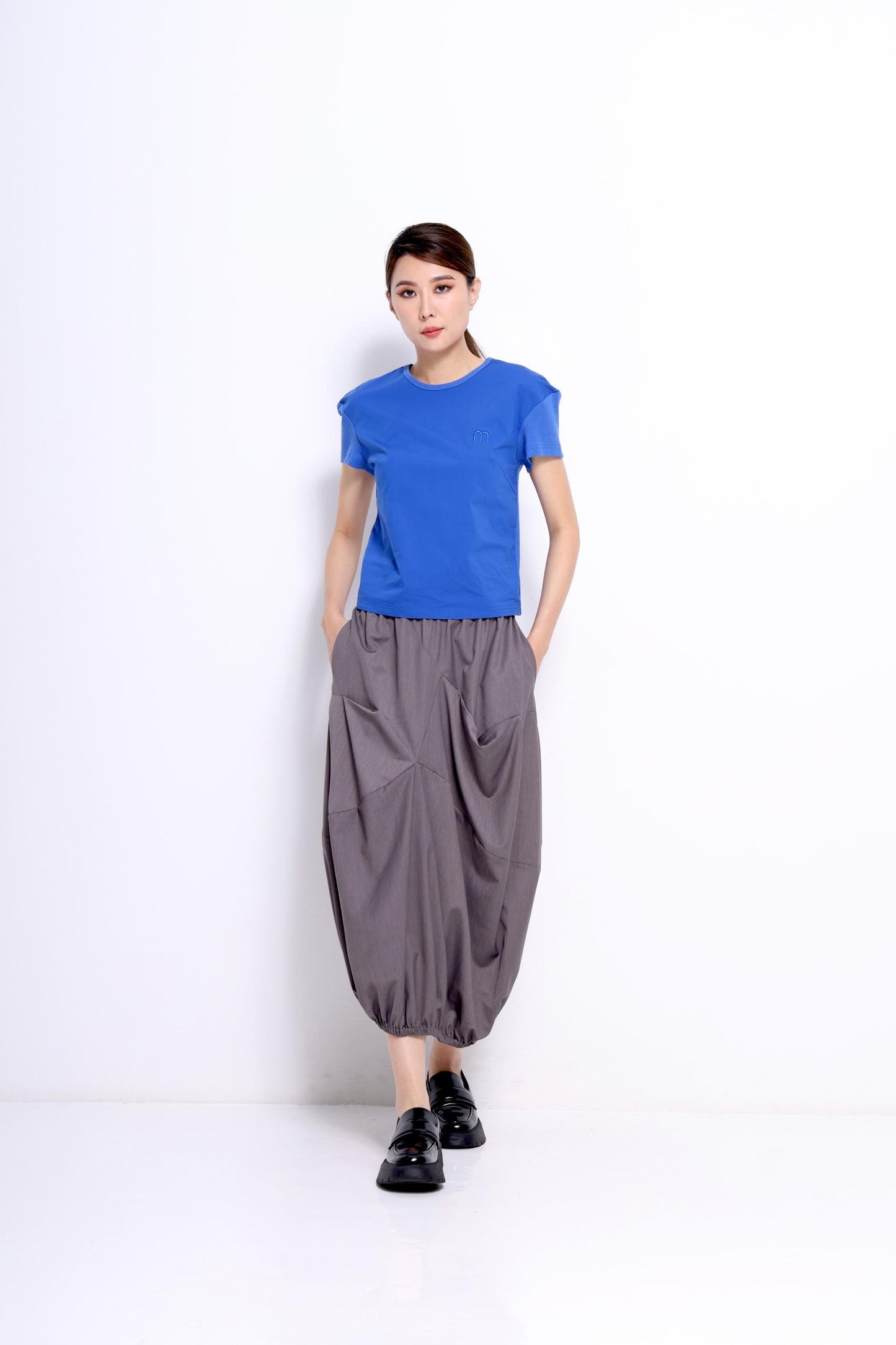 Sera Knitted Cotton Tee