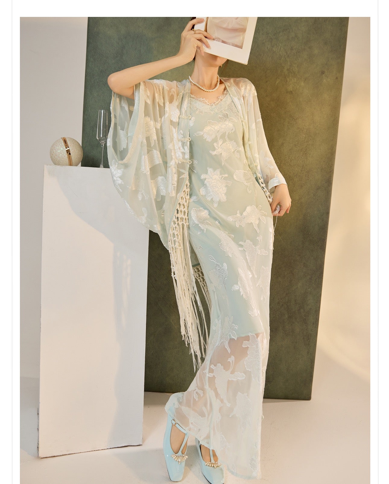 Bi Lan Orient Tassle Dress Set