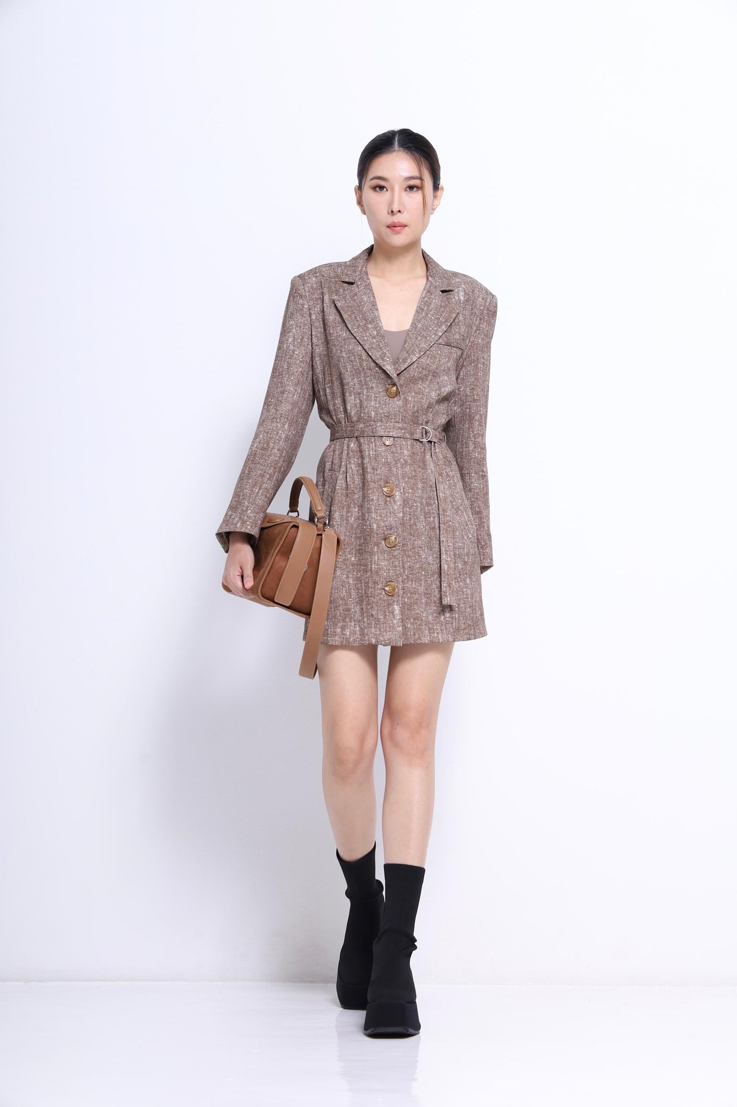 Helen Oversized Linen Jacket