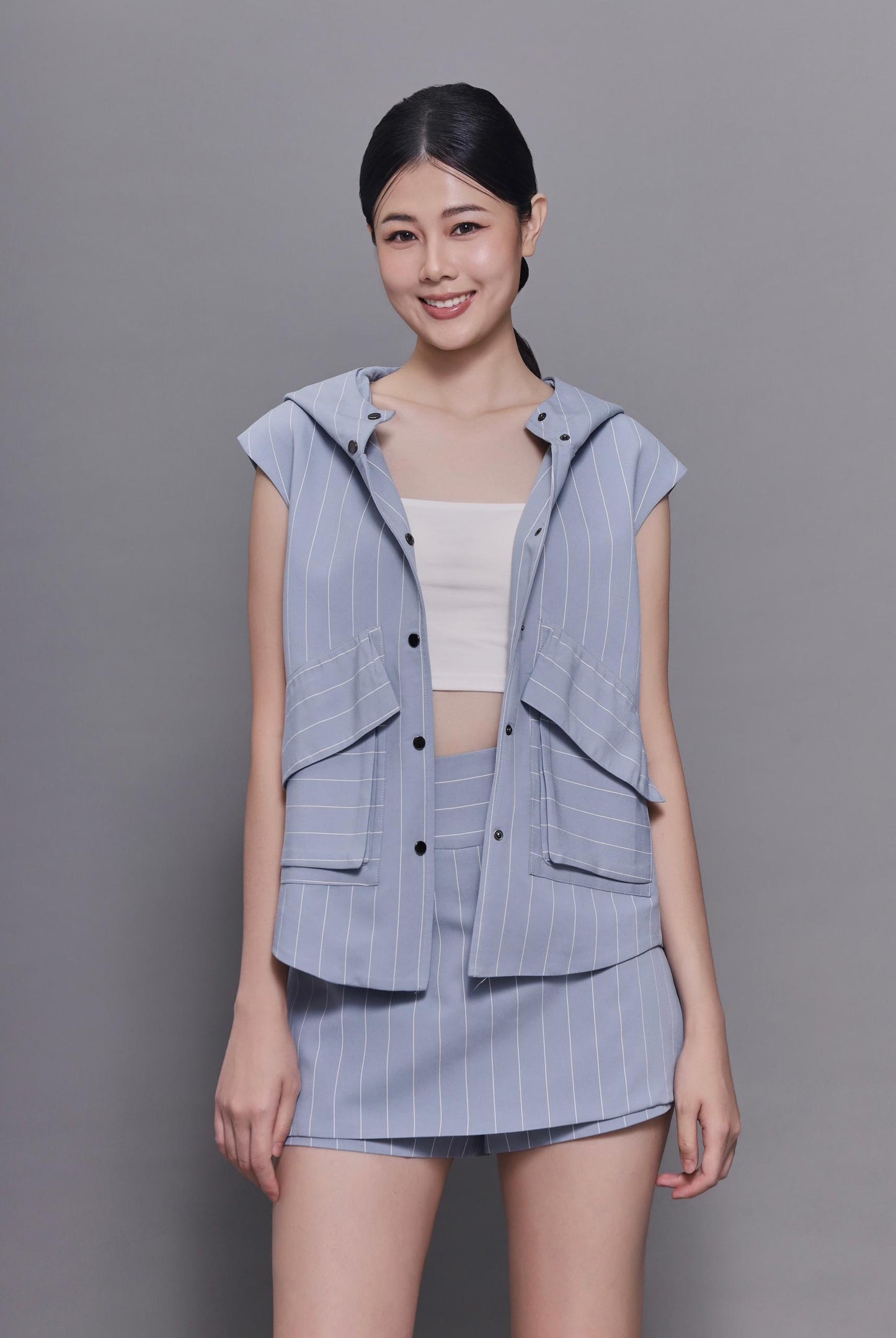 Avi Stripe Vest Top