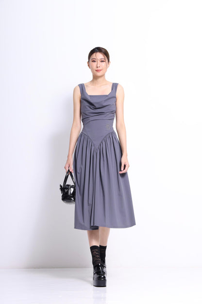 Rella Drop Waist A-line Dress