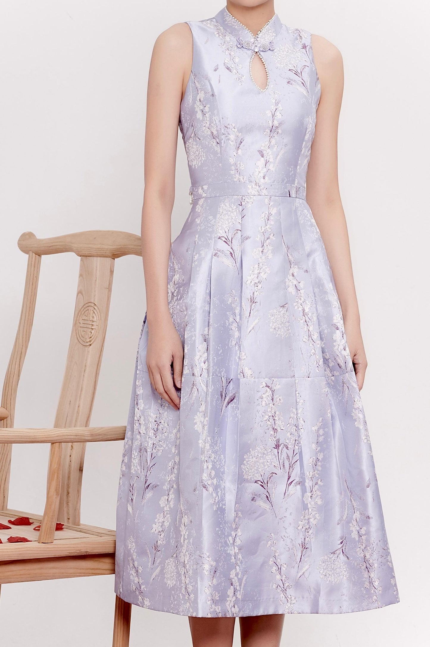 Zhen Orient Crystal Qipao Dress
