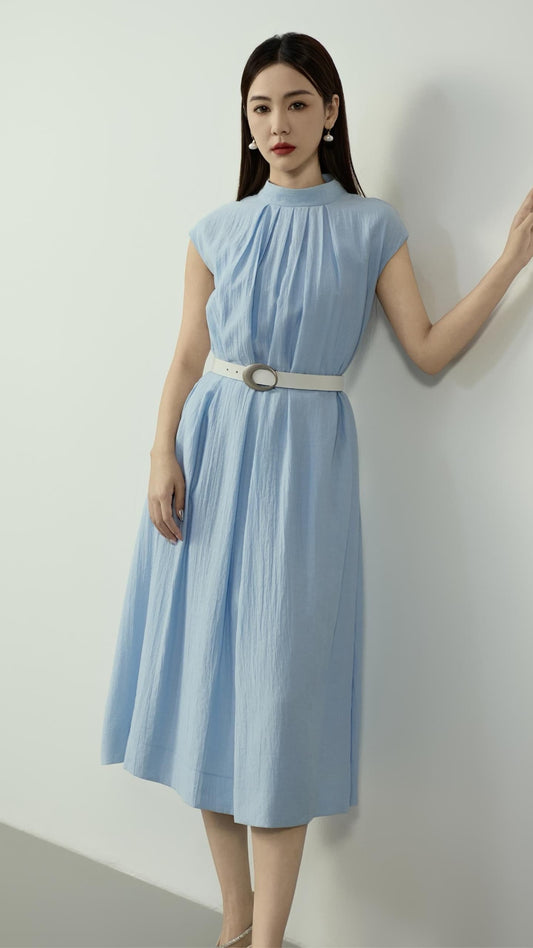 Ziri Round Neck Aline Dress