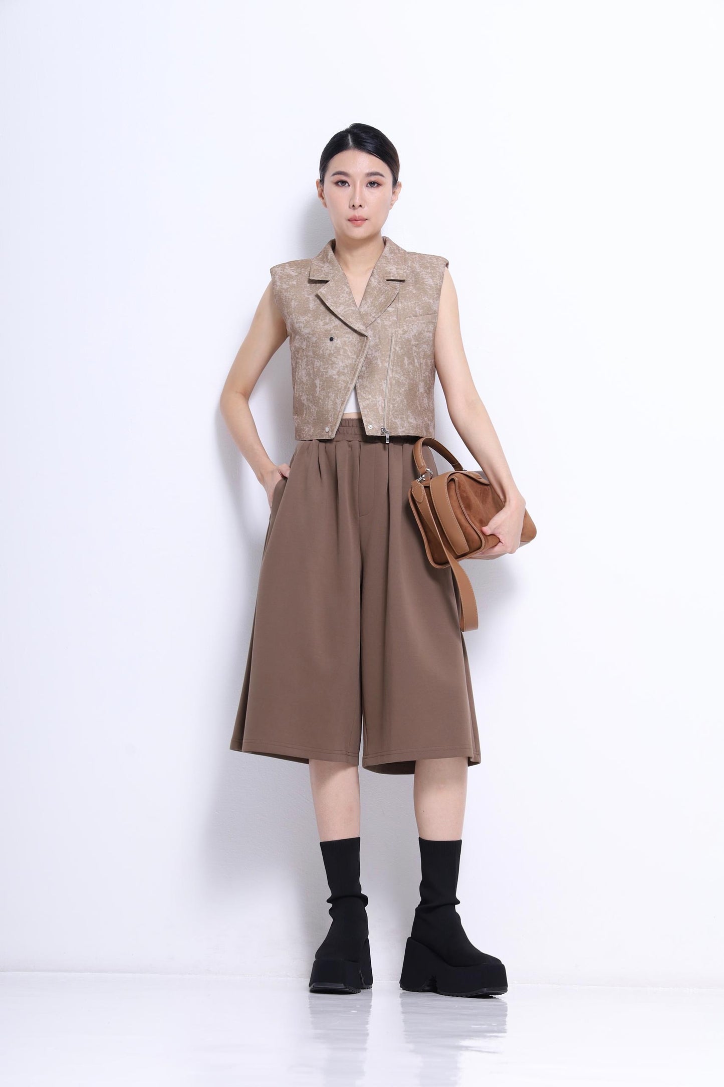 Jen Ultra Comfy 5 Quarter Culottes