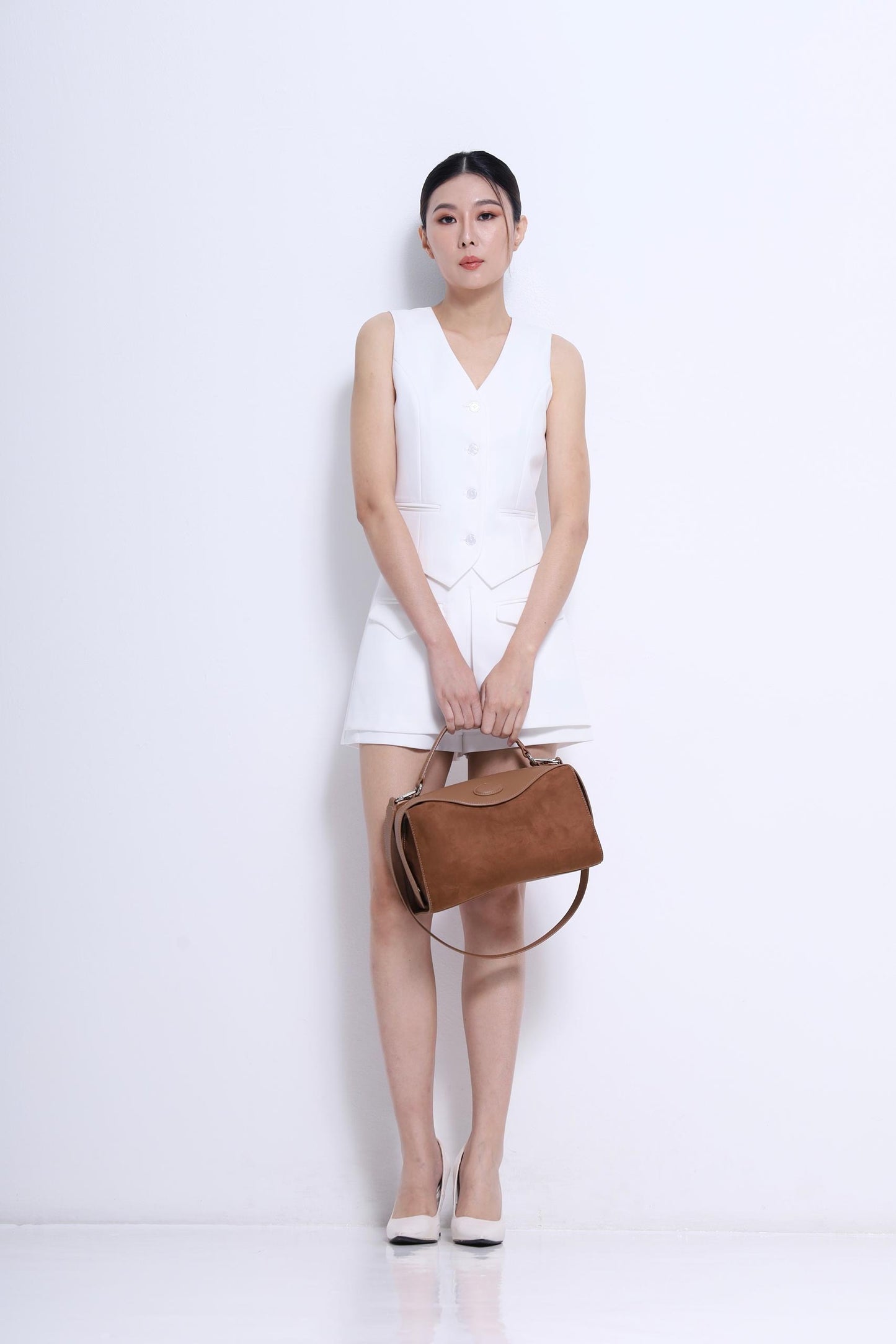 Becca V-Neck Tailored Vest