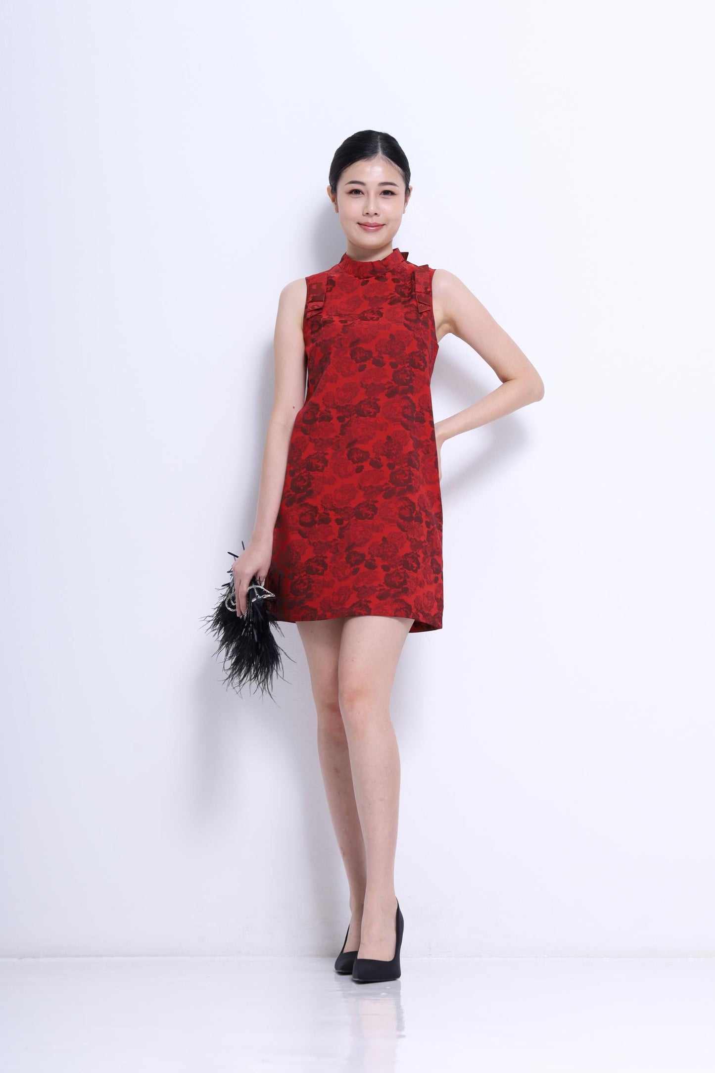 Xin Bow Babydoll Dress