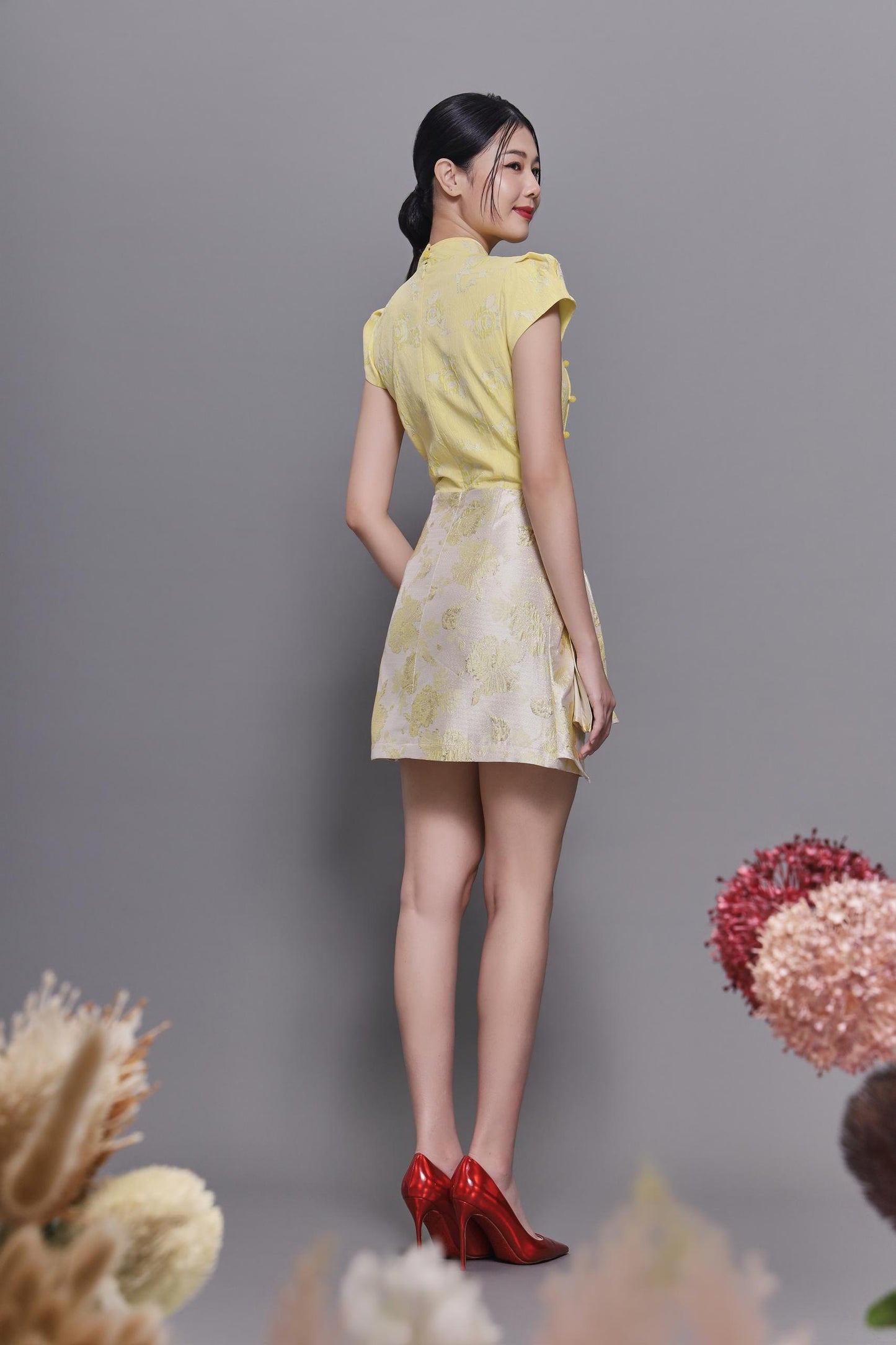 Yi Mei A-line Qipao Dress