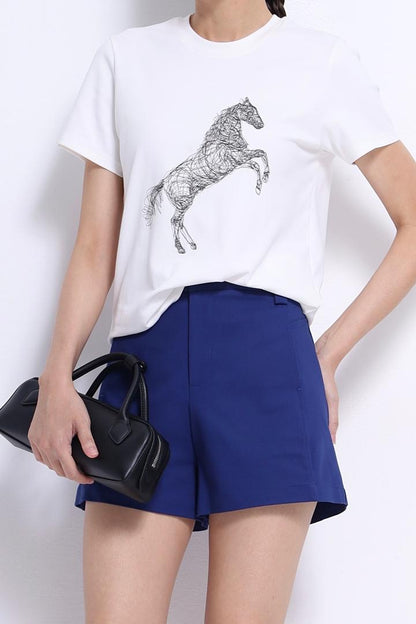 Mandy Tailored A-line Shorts