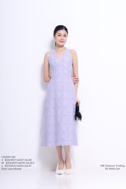 Rosalie V-neck Lace Dress