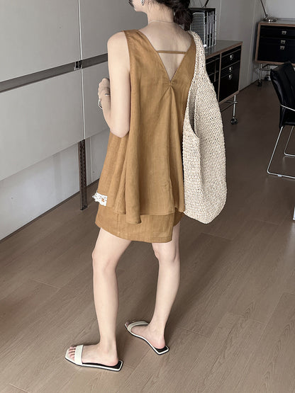 Zoe Bohemian Linen Setwear