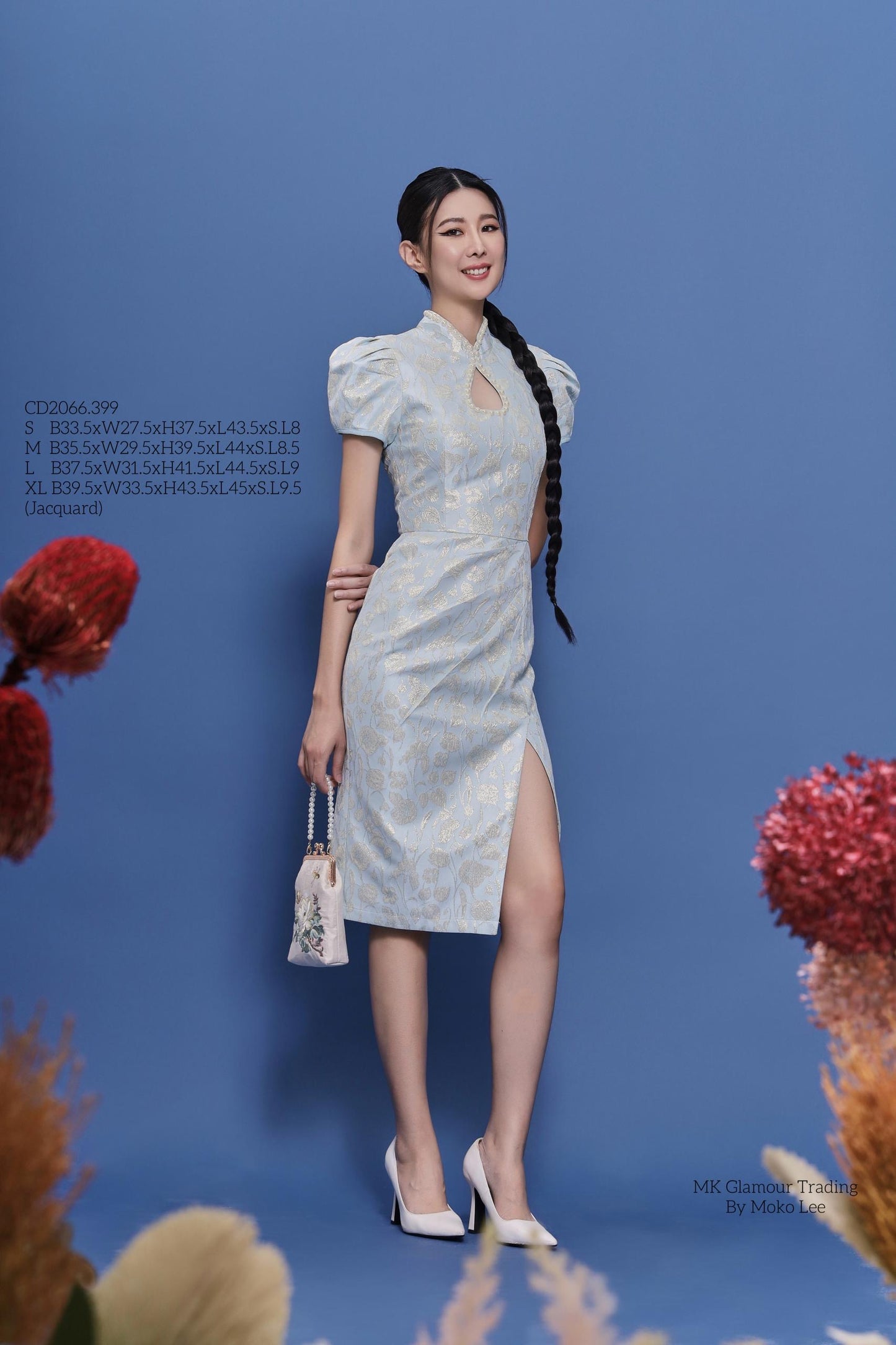 Ryu Orient Pearl Qipao Dress