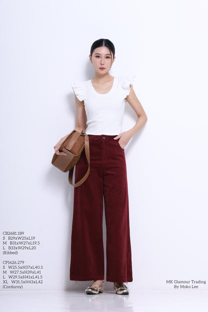 Marianne Ruffles Sleeve Top