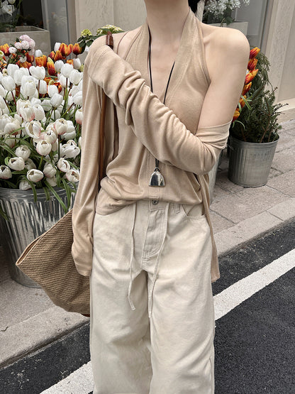 Bianca Duo Knit Tank + Cardigan Set