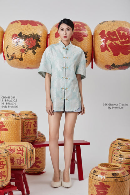 Zhao Orient Oversized Top