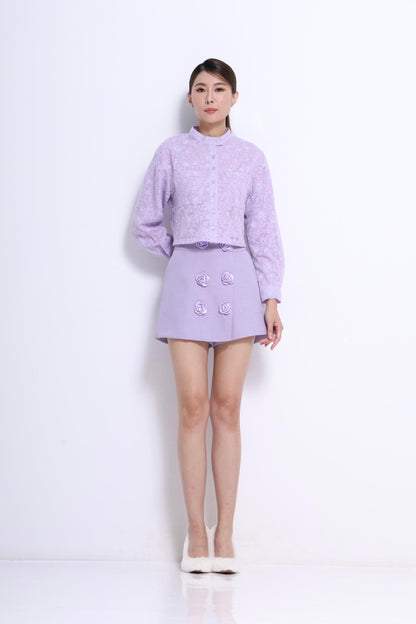 Rosalie Floral A-line Skorts