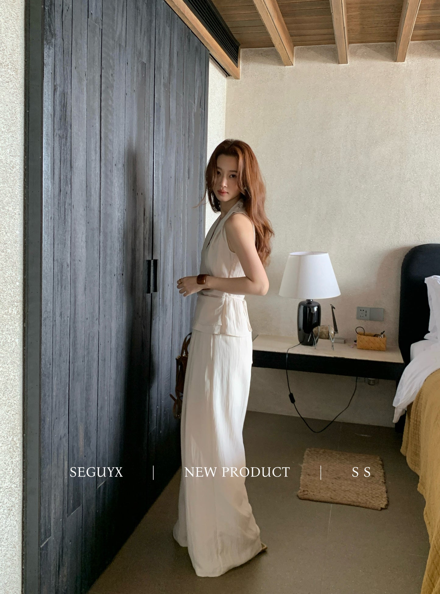 Lucy V-Neck Relaxed Pants Set