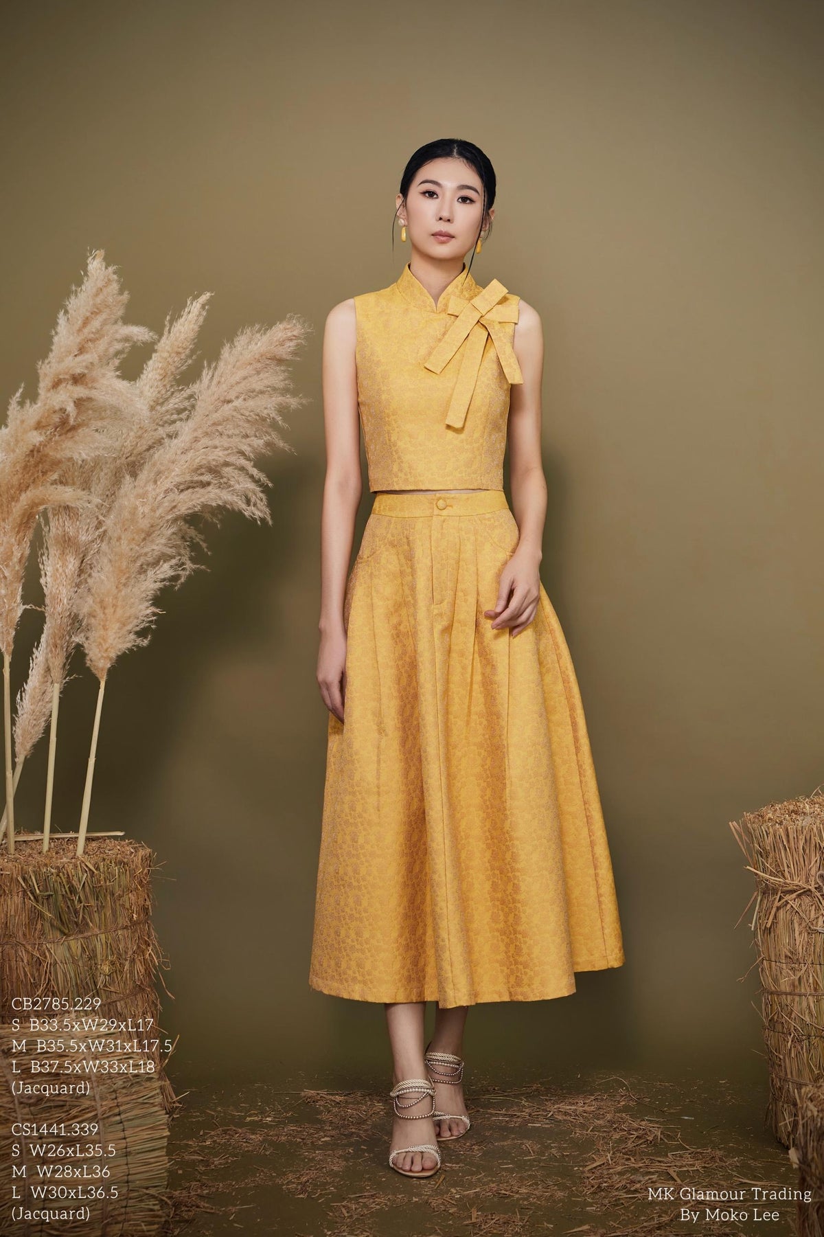Ru Yi Orient A-line Skirt