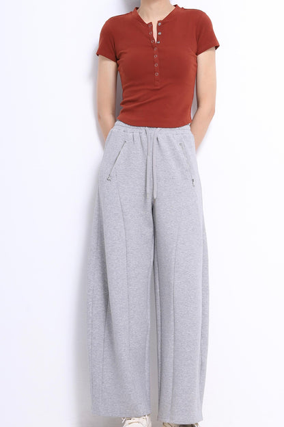Charlie Button Down Fitted Tee