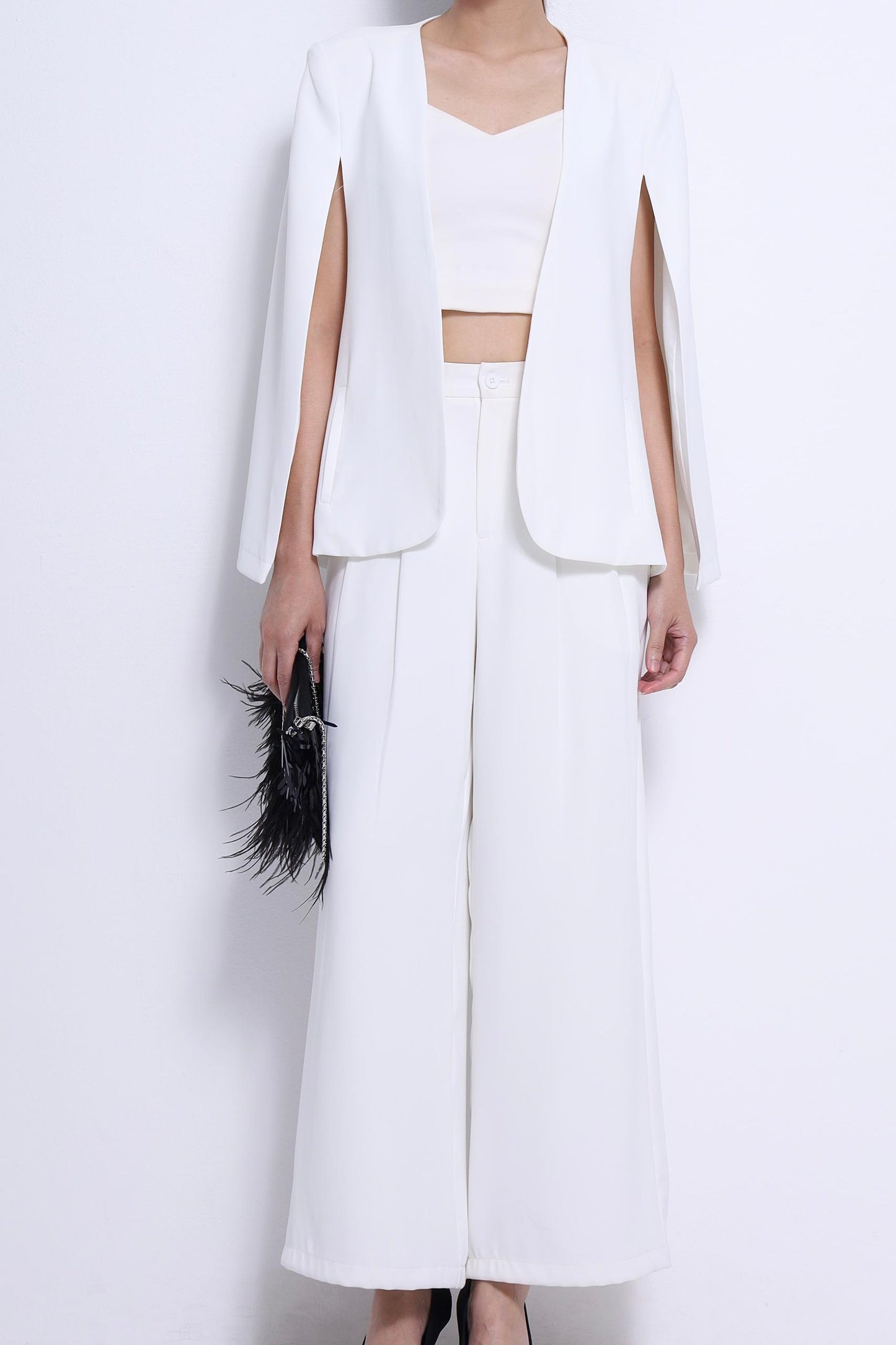Jace Tailored Cape Blazer