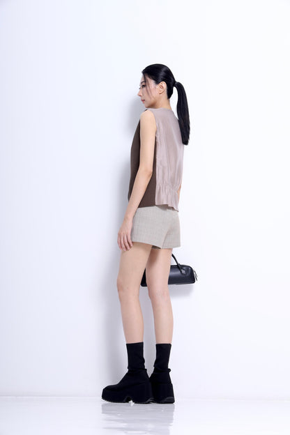 Kali Bi-Color V-Neck Vest
