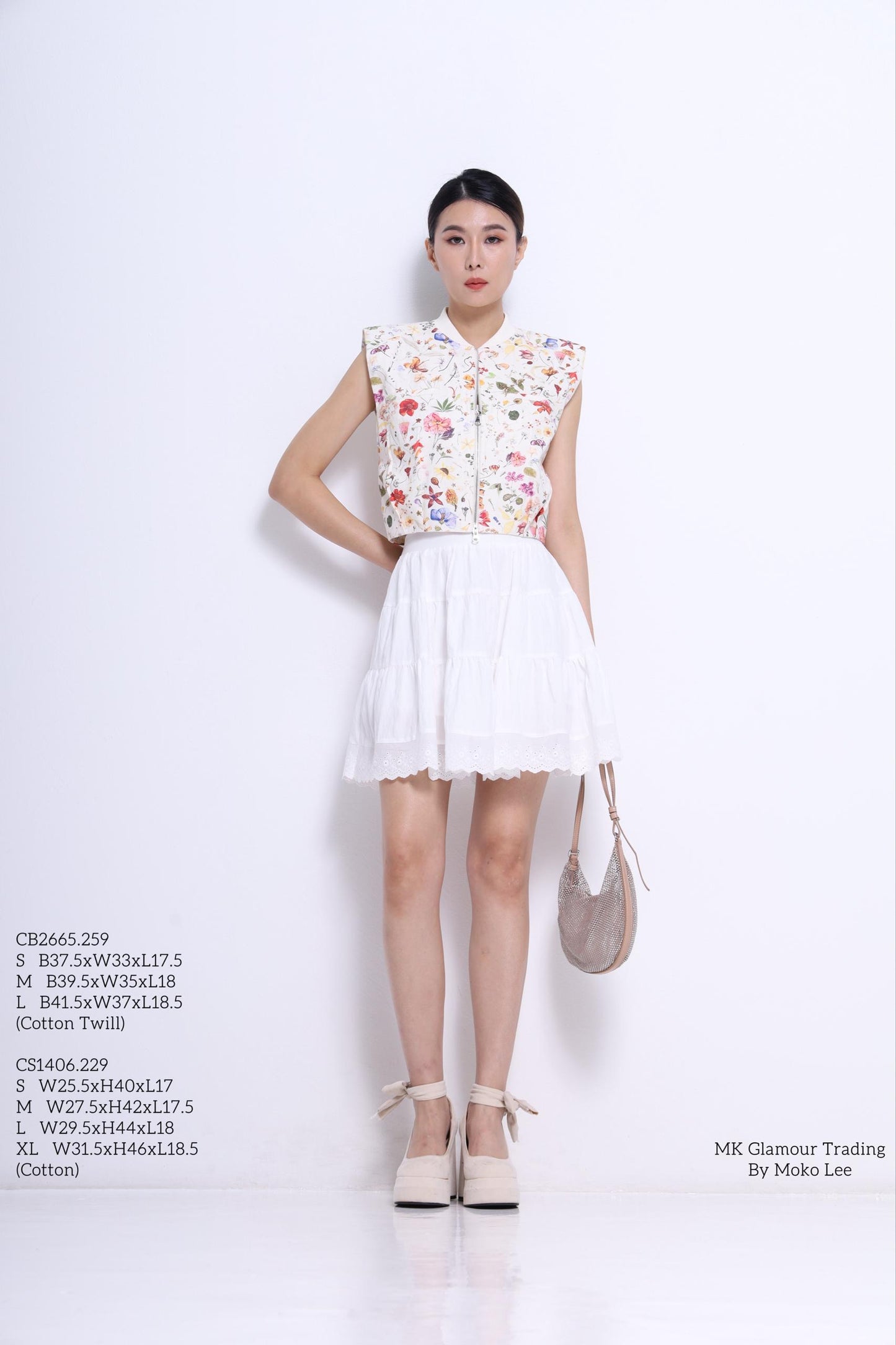 Blossom Cropped Vest Top