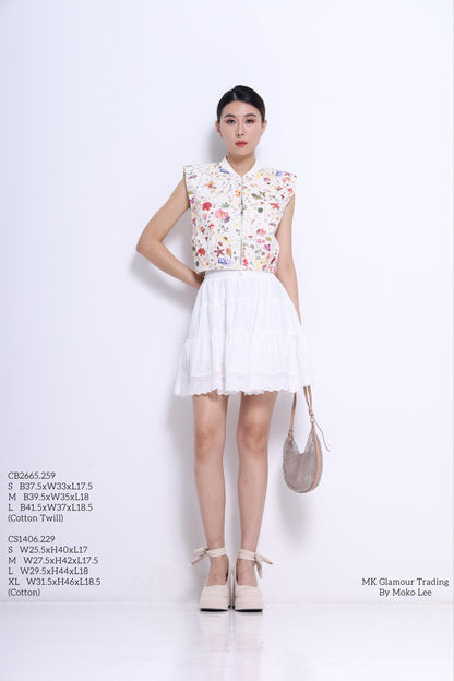 Blossom Cropped Vest Top